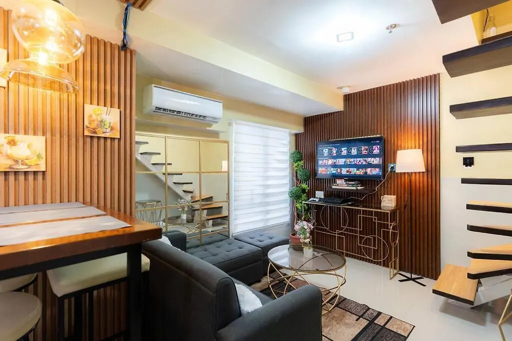 A2J Bgc Luxury 2Br Loft Near High Street, Airport Apartment Manila 0*,